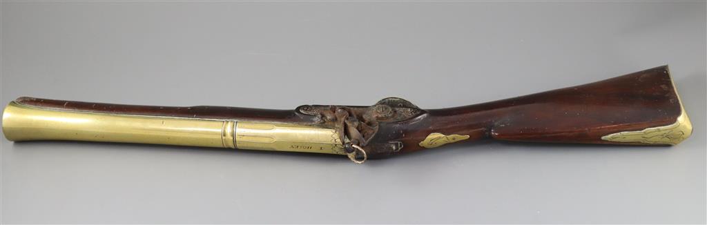 An English blunderbuss by John Hosey, London, c.1700,